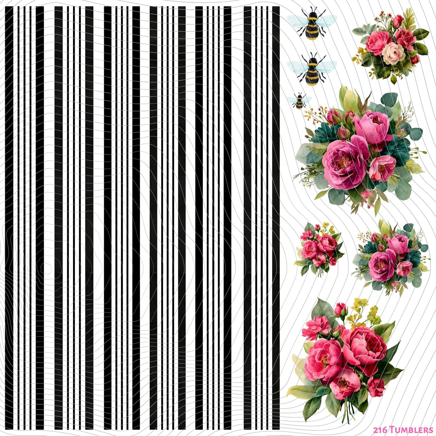 764 LINES AND FLOWERS