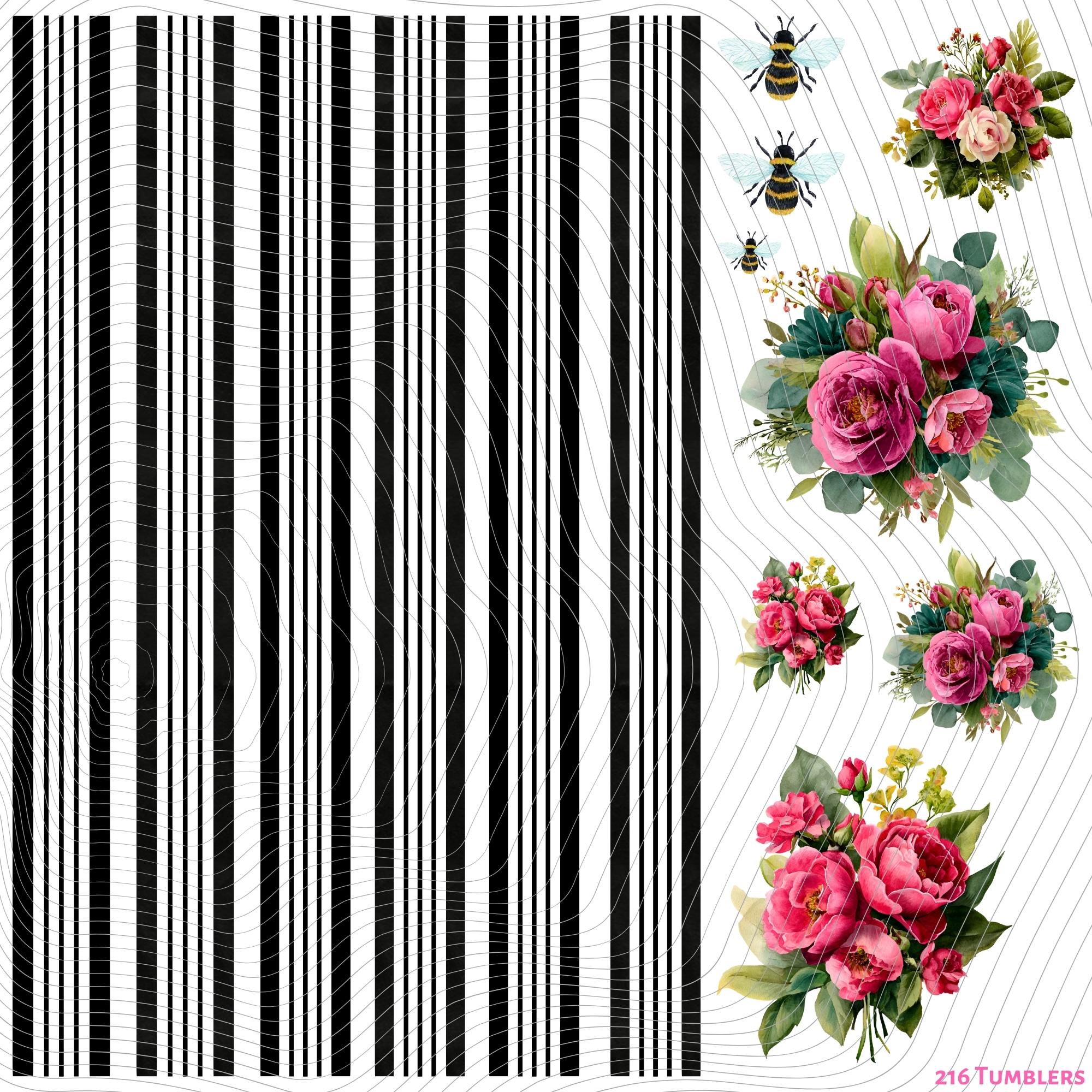 764 LINES AND FLOWERS