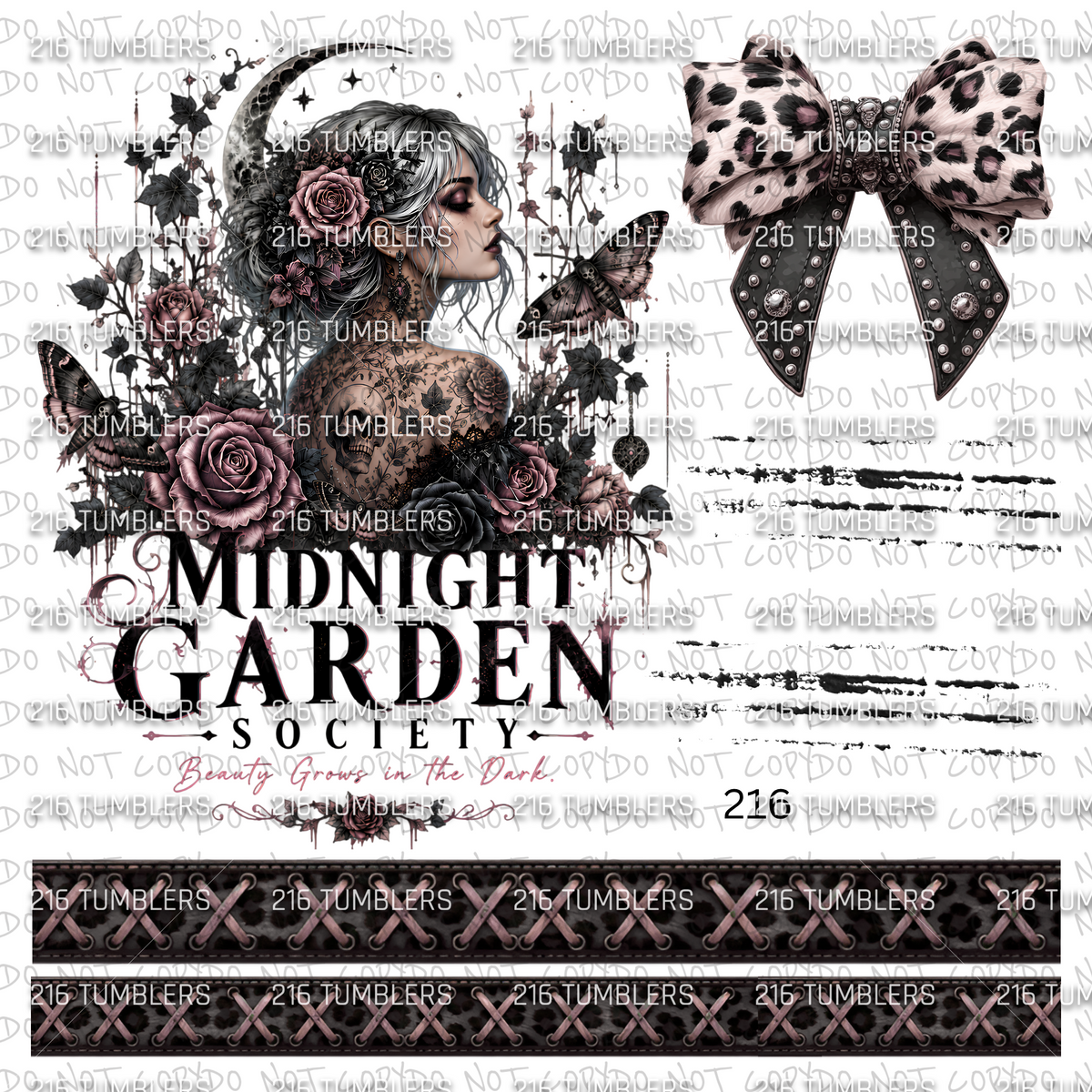 51 7X7 MIDNIGHT GARDEN