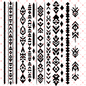 10X10-63 TRIBAL OUTLINE 1