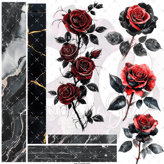 225 - SEEDED ROMANCE - 216 Tumblers