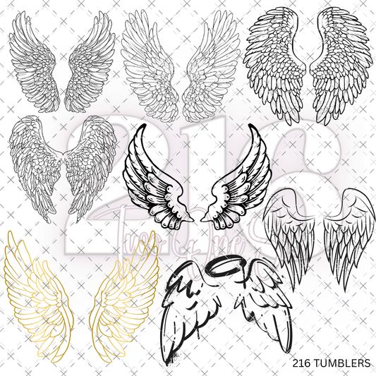 240 ANGEL WINGS II - 216 Tumblers