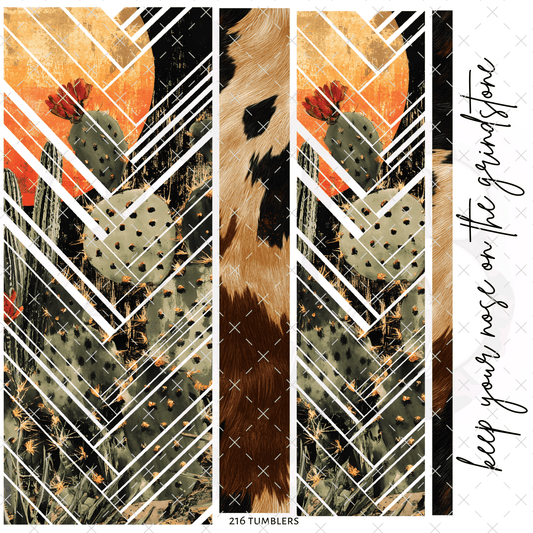 243 BRAIDED CACTUS - 216 Tumblers