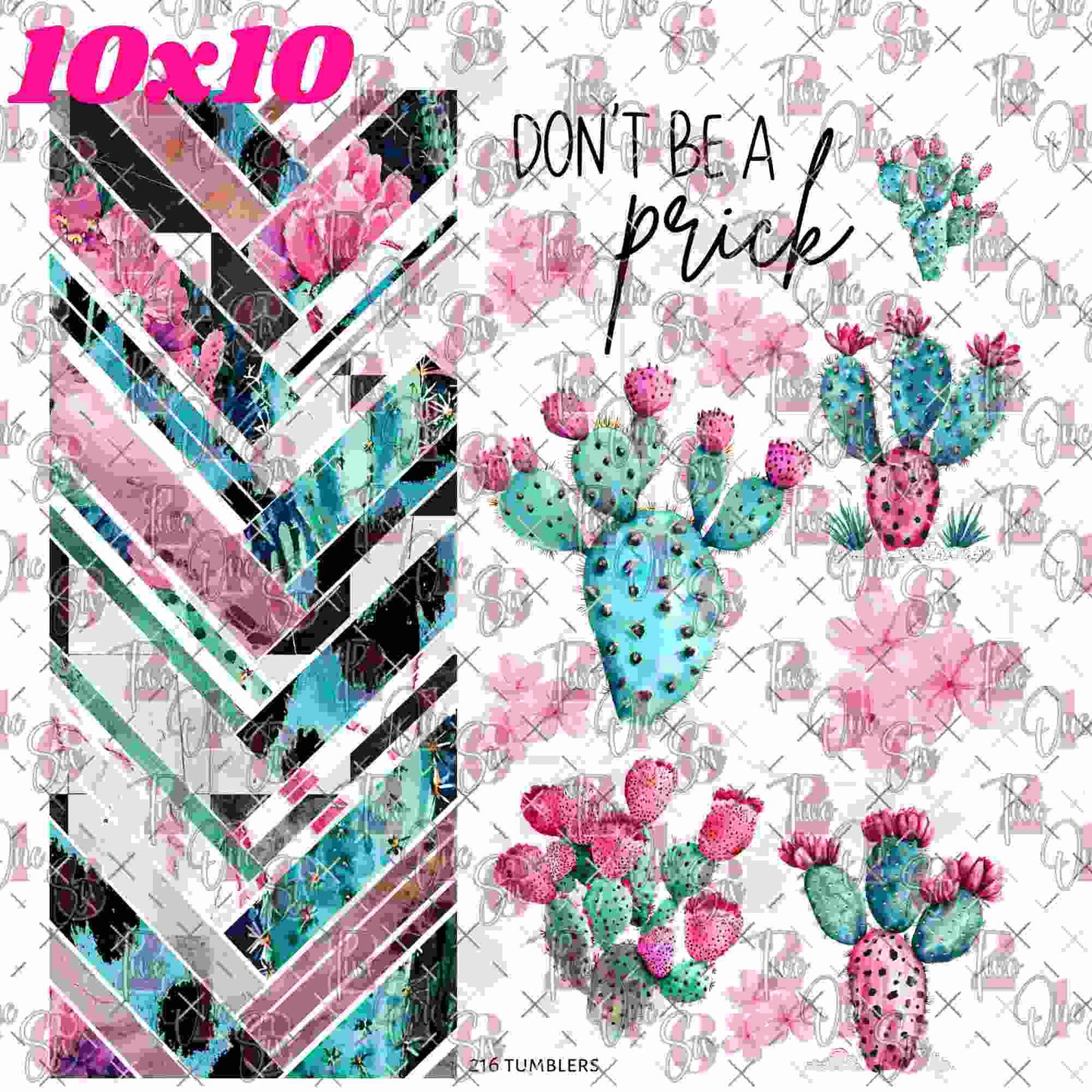 248 BRAIDED PRICK - 216 Tumblers