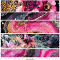 256 AGATE FLORAL BANDS - 216 Tumblers