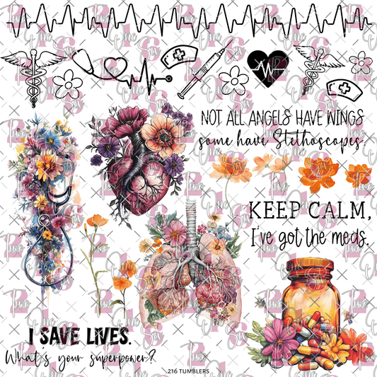 280 NURSE APPRECIATION - 216 Tumblers