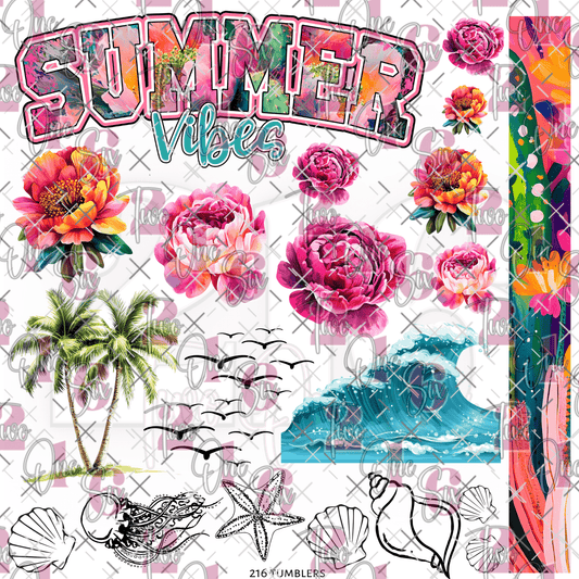 289 SUMMER VIBES - 216 Tumblers