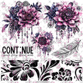 293 CONTINUE FLORAL - 216 Tumblers