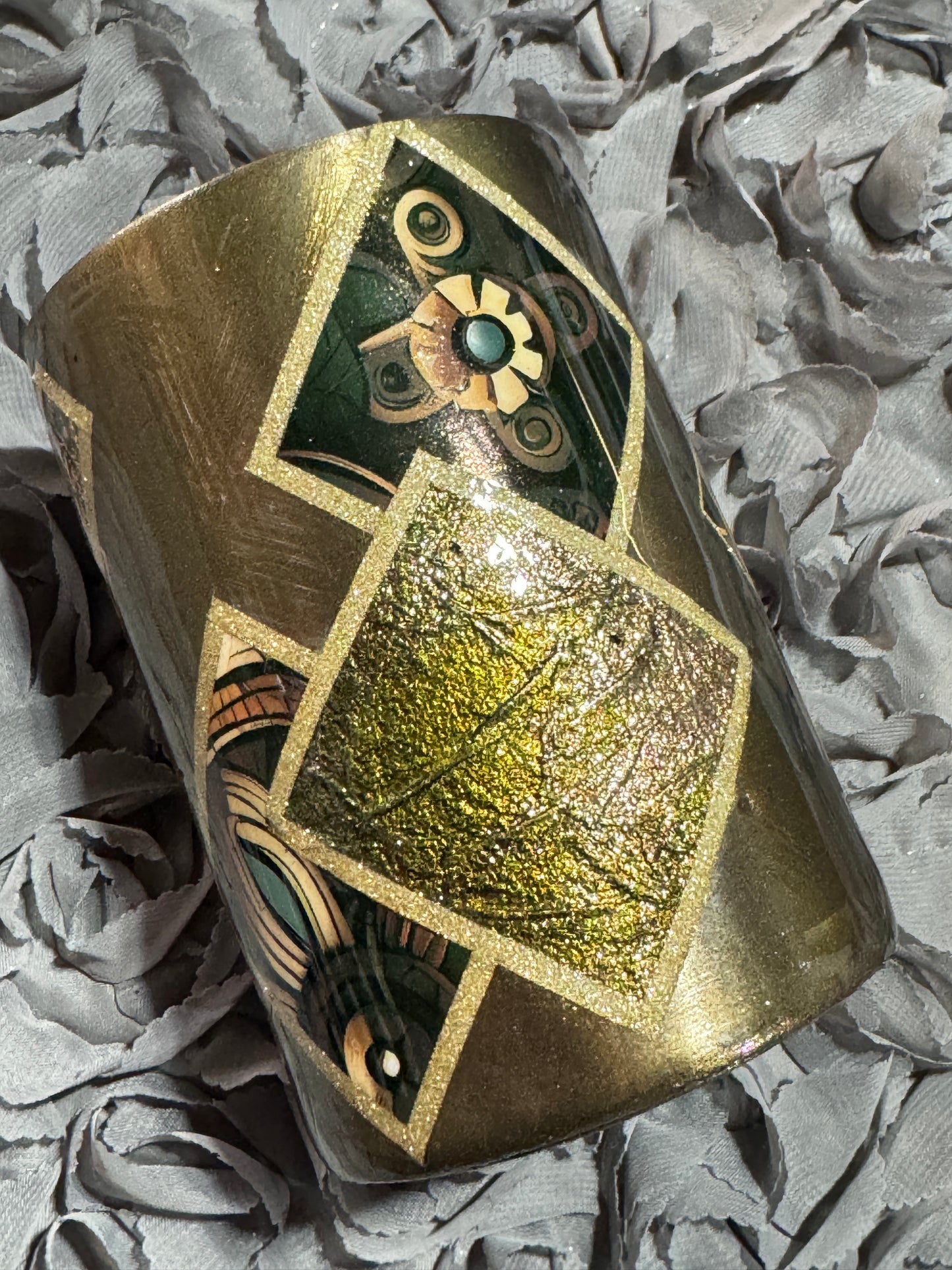 Abstract Patchwork Tumbler