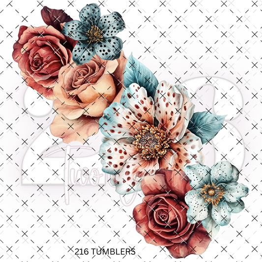 7X7  FLOWERS 2