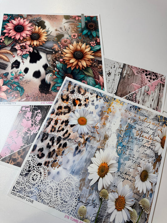 3 Misprint Vinyls - 216 Tumblers