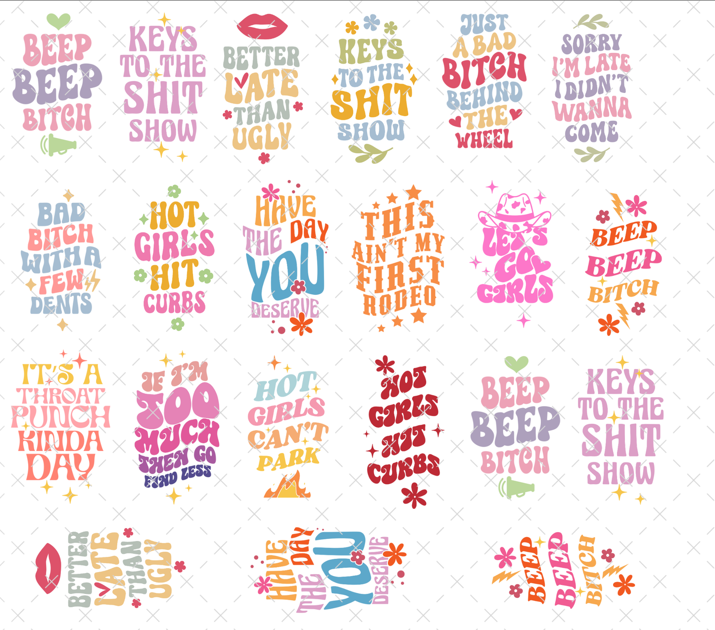 #20-166 MOTEL KEY CHAIN SAYINGS LARGER SIZE