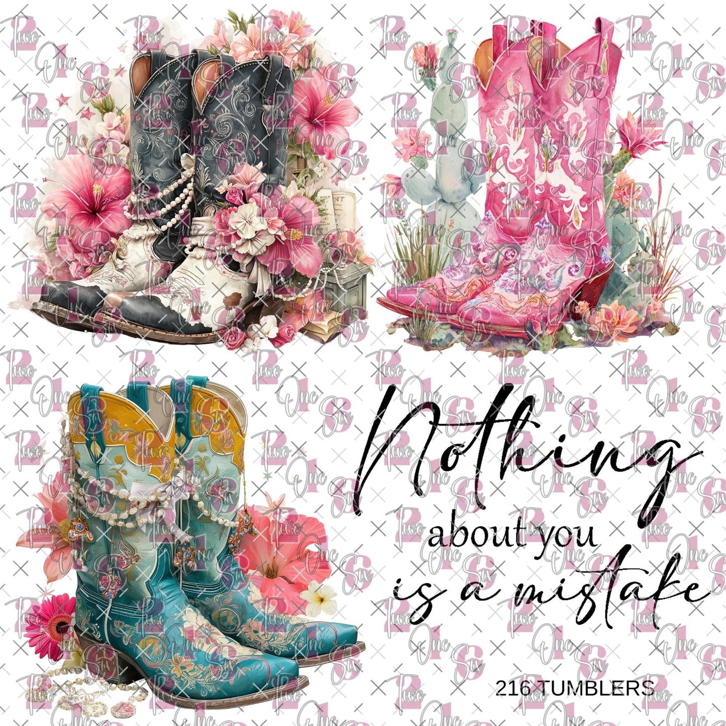 301 WESTERN BOOTS - 216 Tumblers
