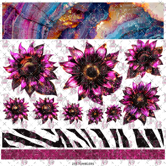 306 ZEBRA AFFAIR - 216 Tumblers