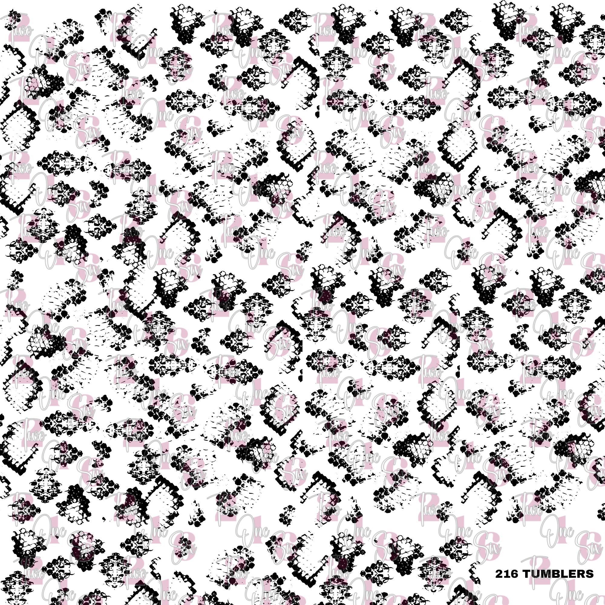 310 SNAKE OUTLINE - 216 Tumblers