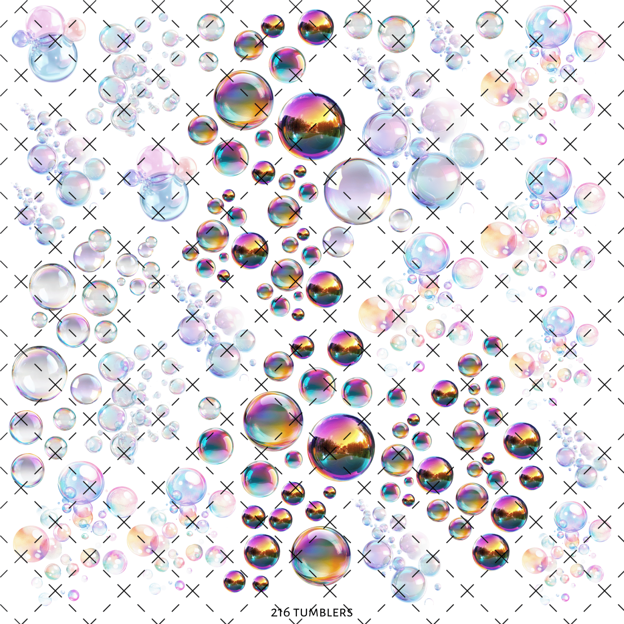317 POPPIN BUBBLES - 216 Tumblers