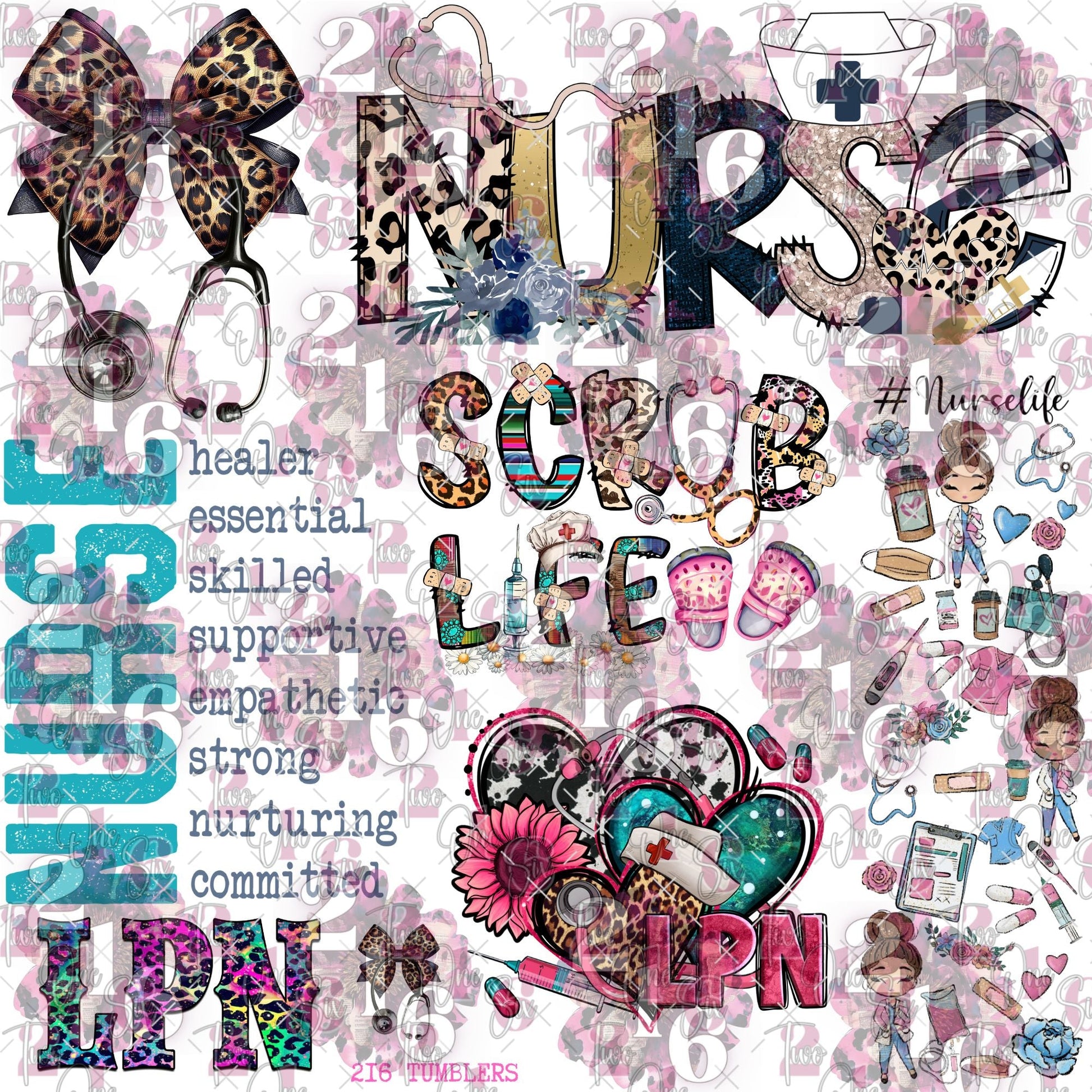 321 NURSE LIFE - 216 Tumblers
