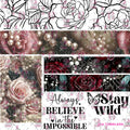 323 PEARLS AND ROSES - 216 Tumblers