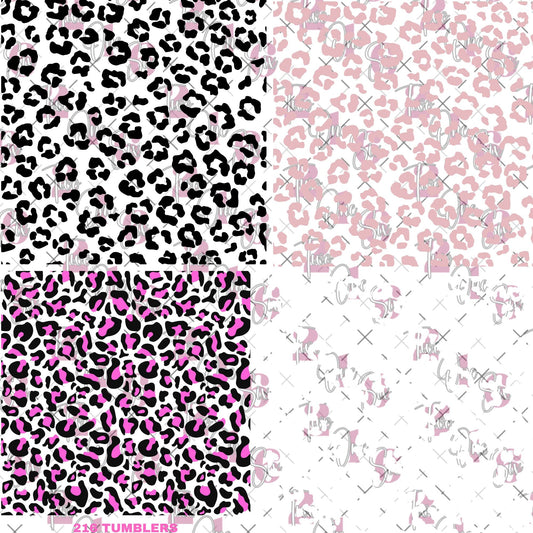 329 FOUR SQUARE LEOPARD - 216 Tumblers