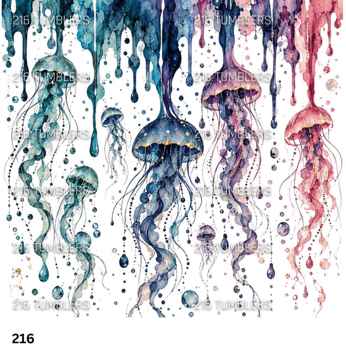 1254 DRIPPING JELLY FISH