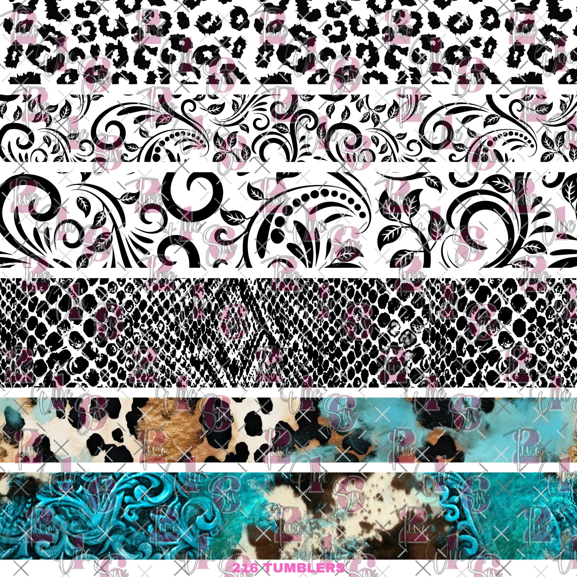 334 MIXED MEDIA - 216 Tumblers
