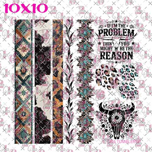 340 WESTERN PILLOW TALK - 216 Tumblers