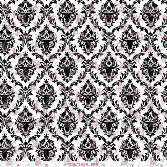 349 TINY BULL SKULLS - 216 Tumblers