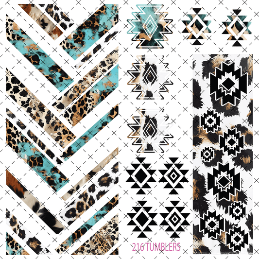 351 WILD WEST BRAID - 216 Tumblers