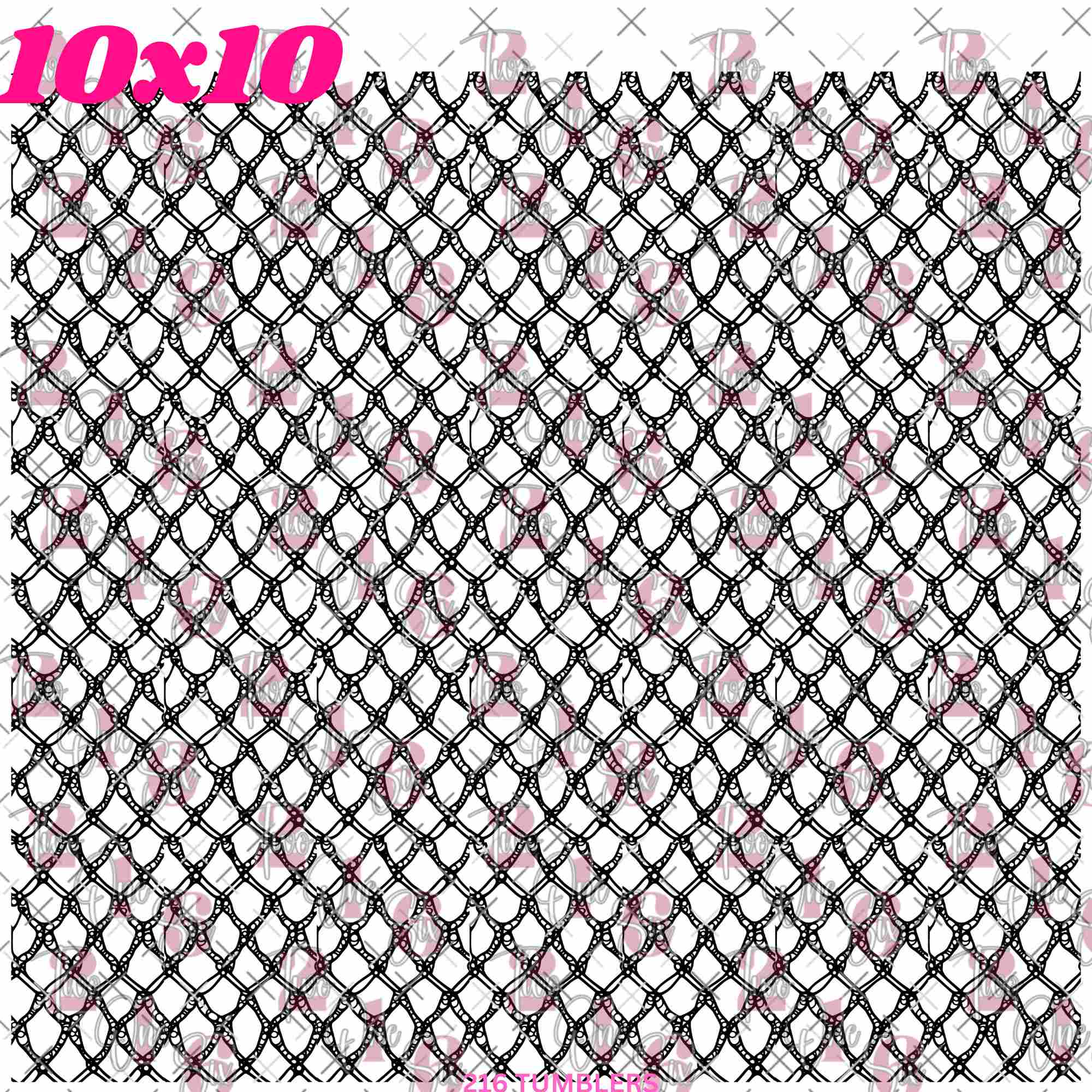 361 FISHNETS - 216 Tumblers