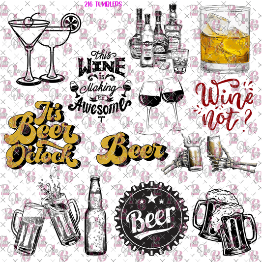 363 BEER - 216 Tumblers