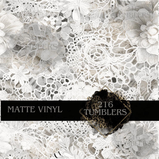 366 WHITE LACE - 216 Tumblers