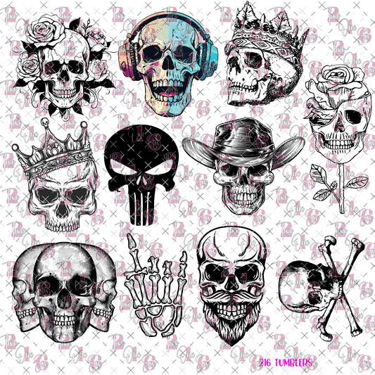 369 SKULL - 216 Tumblers