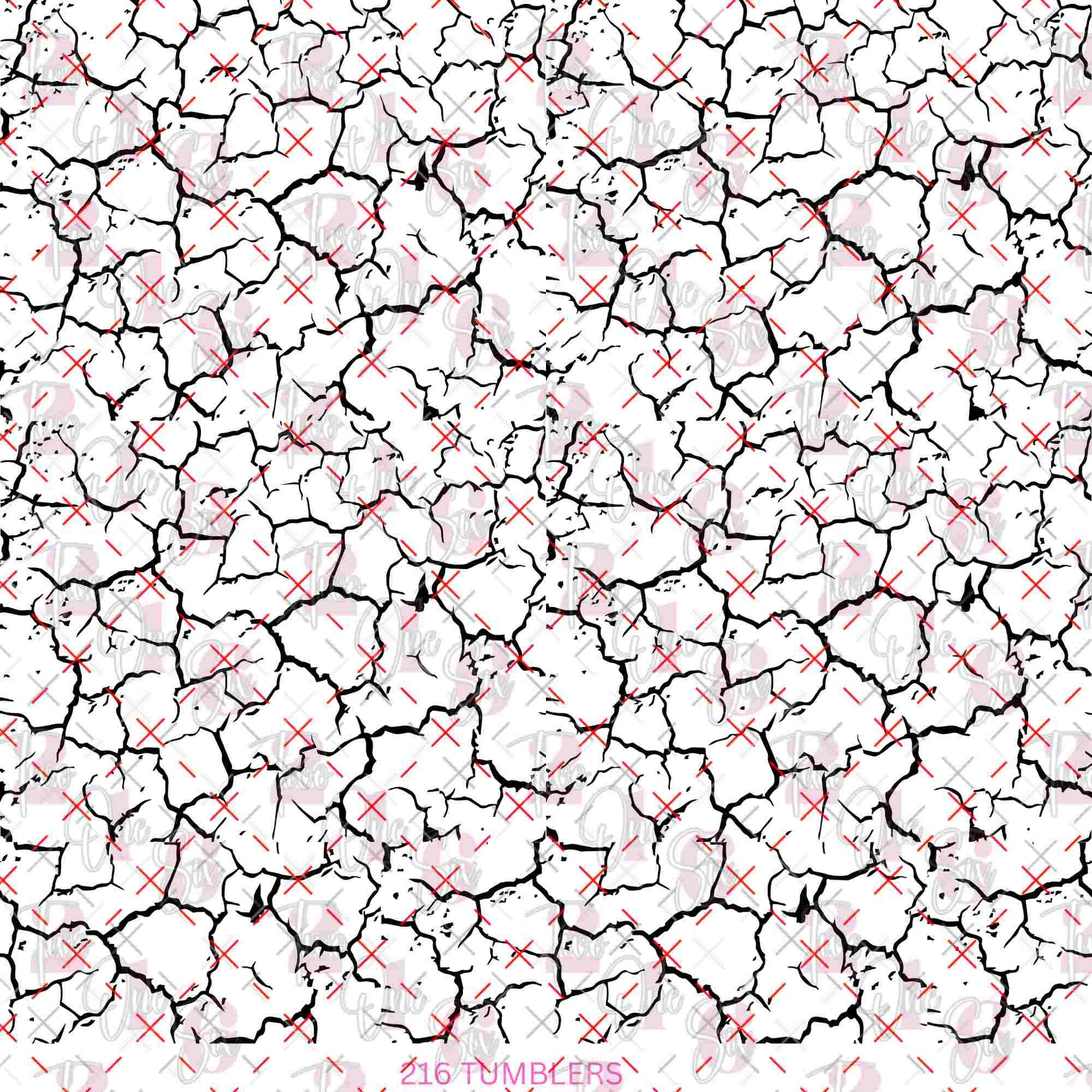 371 THE GRUNGE LINE (CRACKLE) - 216 Tumblers