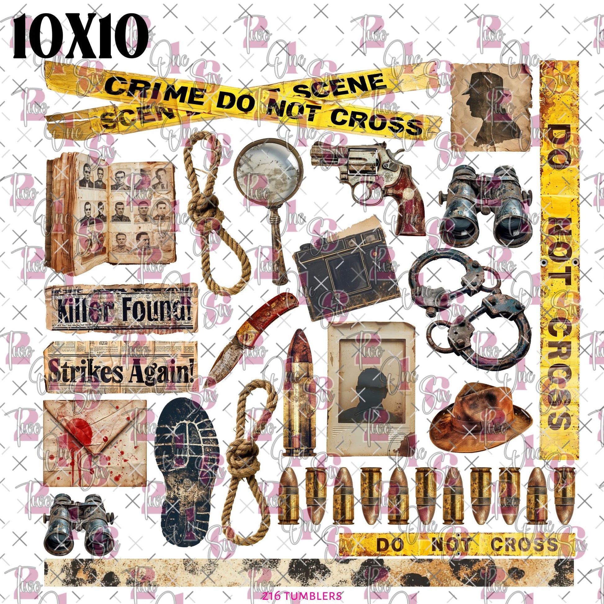 385 SHERLOCK HOLMES - 216 Tumblers