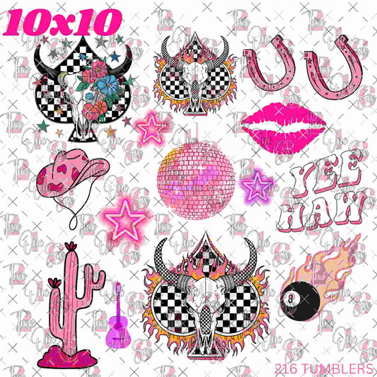 386 DISCO BALL - 216 Tumblers