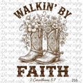 435 WALK BY FAITH DECAL