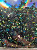 3mm RESIN RHINESTONES BLACK AB (JELLY) - 216 Tumblers