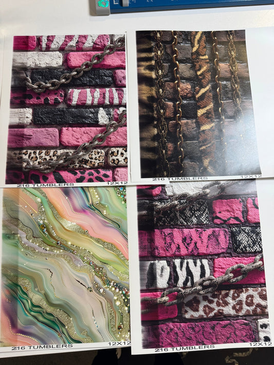 4 MISPRINTS / Unreleased drop - 216 Tumblers