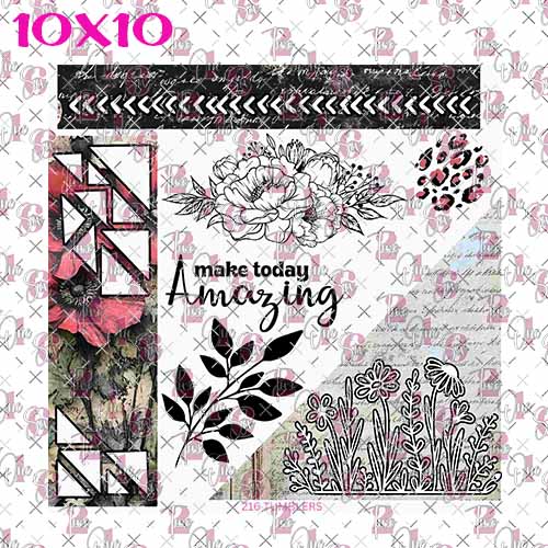 400 MAKE TODAY AMAZING PEEK-A-BOO – 216 Tumblers