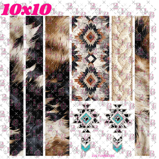407 WESTERN FUR - 216 Tumblers