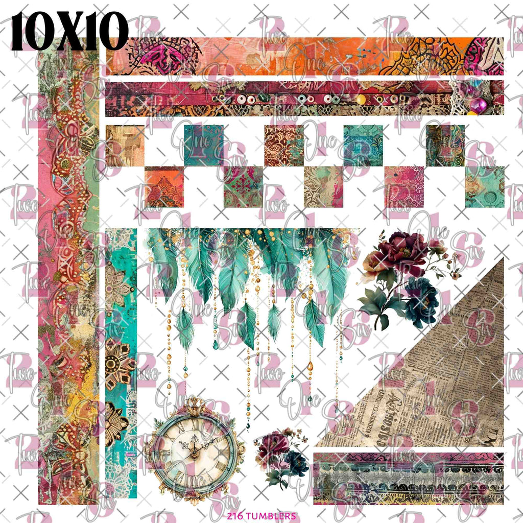 418 NEW AGE BOHO - 216 Tumblers