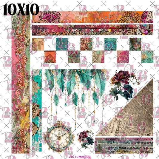 418 NEW AGE BOHO - 216 Tumblers