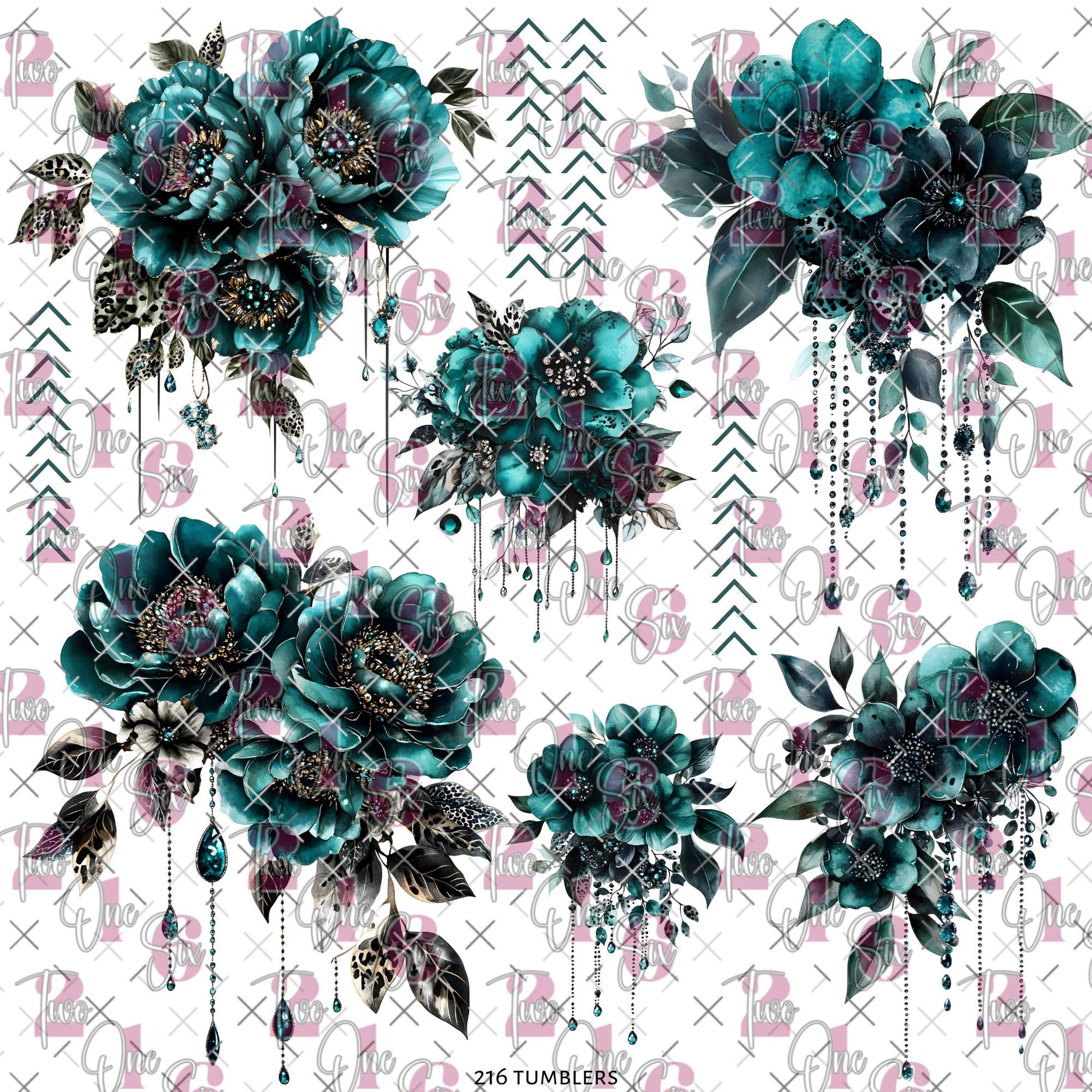 427 JUST GET THIS... ITS SO PRETTY - 216 Tumblers