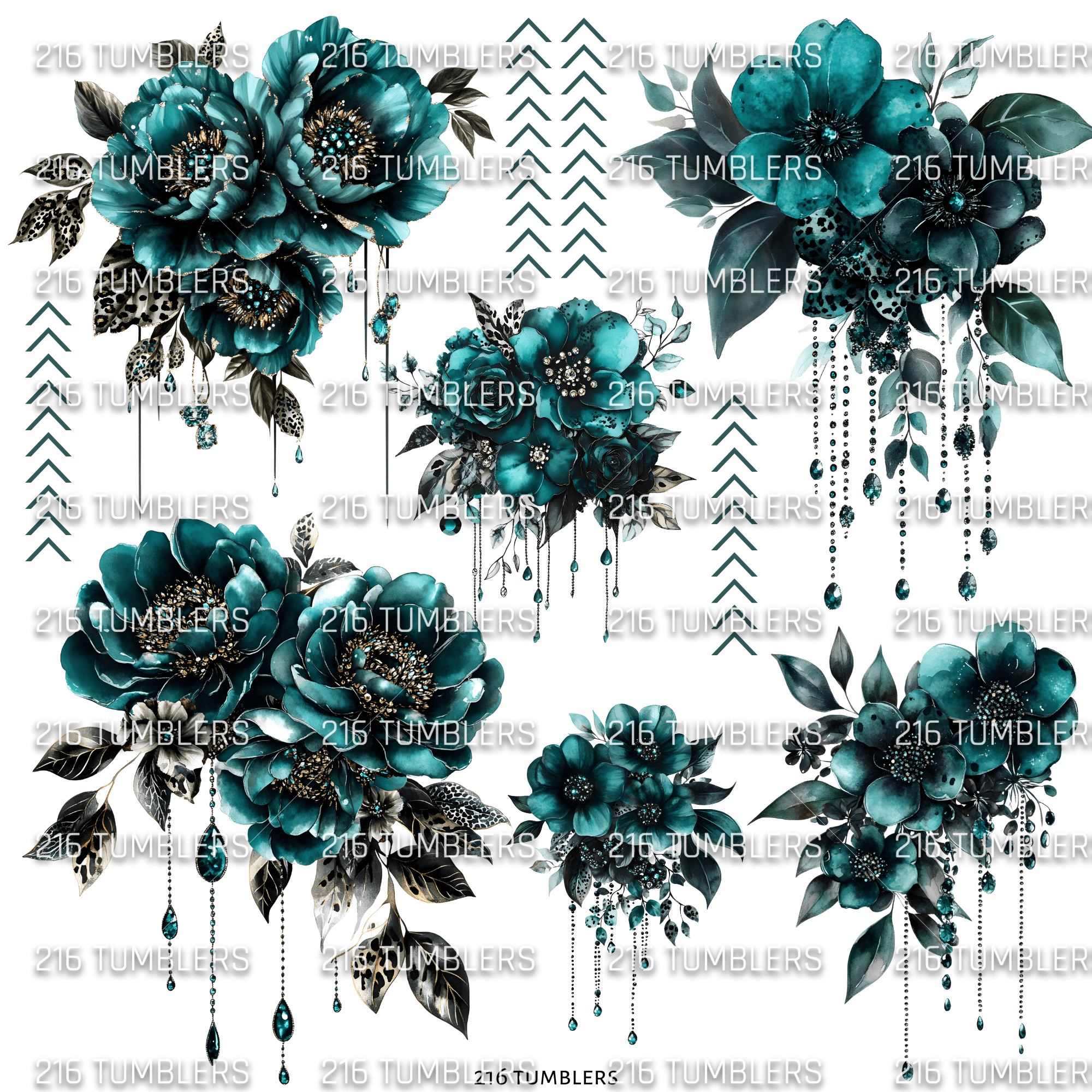 427 JUST GET THIS... ITS SO PRETTY - 216 Tumblers