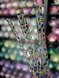 433 Colorful Chrome Leopard (clear) 32 - 40oz - 216 Tumblers