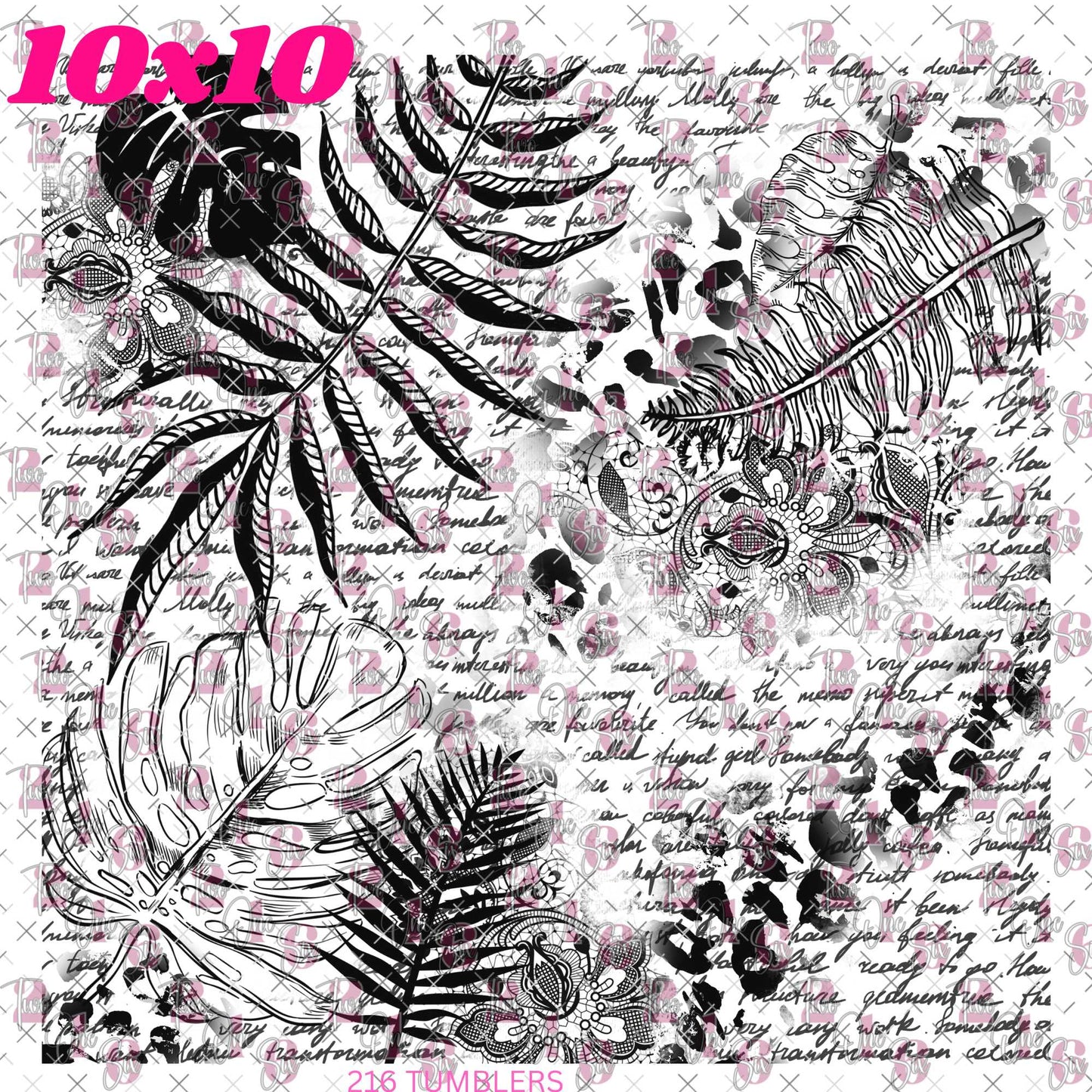 433 THE GRUNGE LINE - 216 Tumblers