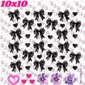 441 BLACK BOWS - 216 Tumblers