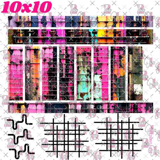 449 NEON CAGE - 216 Tumblers