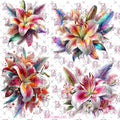 463 VIBRANT FLOWER THINGS - 216 Tumblers