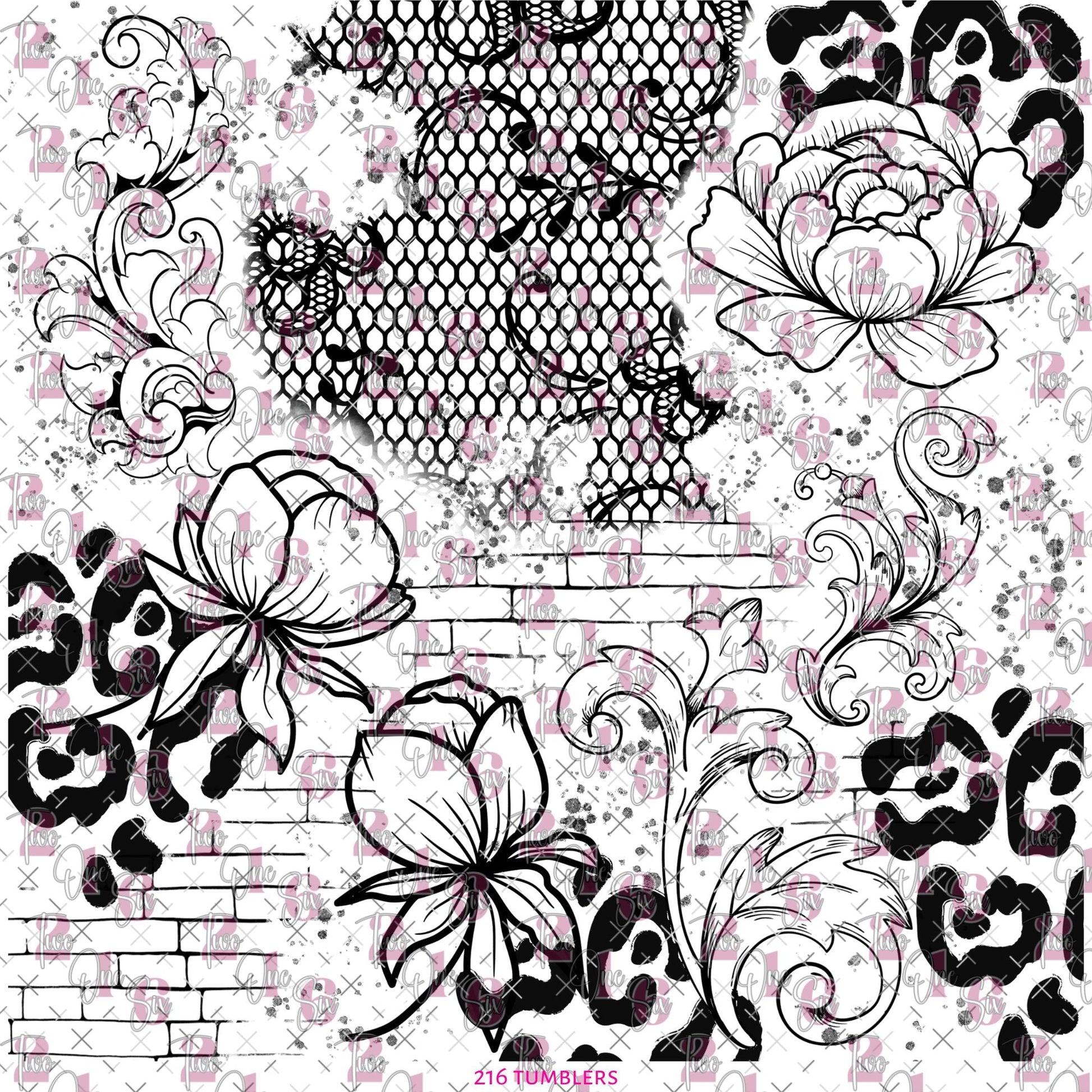 469 THE GRUNGE LINE - 216 Tumblers